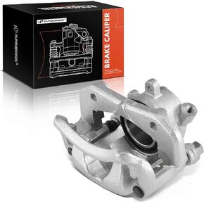 A-Premium Disc Brake Caliper Assembly with Bracket Compatible with Select Toyota Models - Pickup 1984-1988 L4 2.4L, 1988 V6 3.0L, RWD - Front Right Passenger Side
