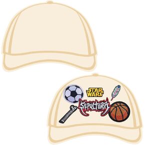 2Pcs Trucker Cap Patch Template Trucker Hat Patches, Hat Patches Patch Board Patches for Hats, Hat Patches Wooden Trucker Cap Template is Suitable for Creating Stylish and Personalized Hats