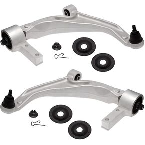 2Pc Suspension Front Lower Control Arm and Ball Joint Assembly Compatible With 2009-2015 Ho-nda Pilot (For YF3/YF4 Body Code) (Replace # K621550 K621551 51350SZAA02 51360SZAA02)