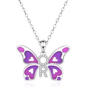 O&R Butterfly Necklace for Women - 925 Sterling Silver O&R Jewelry O&R Butterfly Concert Outfit Accessories for Singer Fans