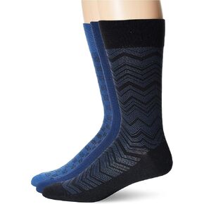 Perry Ellis Men's Portfolio Microfiber Luxury Socks, 3-Pack