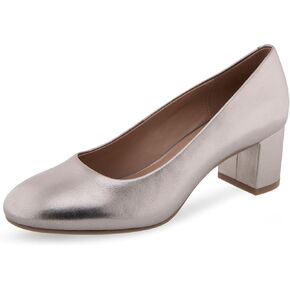 Aerosoles Women's EBEL Pump, Champagne Leather, 12 Wide