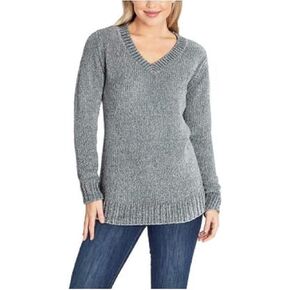 Orvis Ladies' Chenille Tunic Sweater (Marled Phantom, XX-Large)