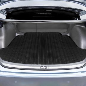 Premium Cargo Liner for Toyota Corolla (E210) Sedan 2019-2025 - 100% Protection - Custom Fit Car Trunk Mat - Easy-to-Wash & All-Season Black Cargo Mat - 3D Shaped Laser Measured Trunk Liners