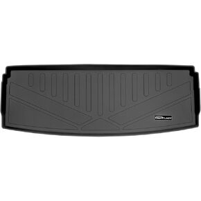 SMARTLINER Cargo Trunk Liner Floor Mat Behind 3rd Row Black Compatible with 2018-2022 Expedition/Navigator (no Max or L Models)
