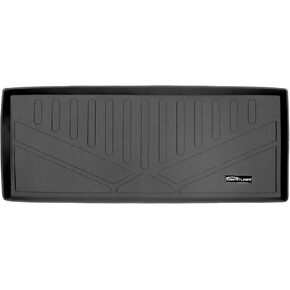 MAXLINER All Weather Cargo Liner Floor Mat Behind 3rd Row Black for 2007-2016 GMC Acadia / 2017 Acadia Limited (Old Body Style) / 2007-2010 Outlook