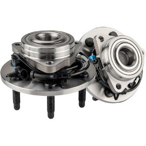Torchbeam 515036 Front Wheel Bearing & Hub Assembly Replacement for 1999-2006 Silverado 1500, Sierra 1500; 2000-2006 Tahoe, Suburban 1500, Yukon; 2002-2006 Avalanche 1500 2 PCS