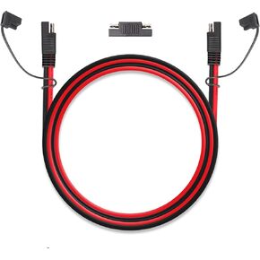 TMH SAE Extension Cable 14 AWG - 1FT SAE to SAE Quick Disconnect Wire Harness SAE Connector Solar Panel Extension Cable for Motor Automotive RV Battery (5 PCS) in Kuwait