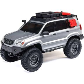 Axial RC Truck SCX24 Lexus GX470: 1/24 4WD RTR (Everything Needed to Run is Included), Silver, AXI-1532T2