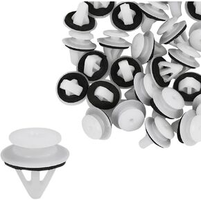 X AUTOHAUX 30pcs Car Door Trim Panel Retainer Clips with Sealer G18K-51-SJ3 for Mazda CX-7 CX-9 MPV RX-8 Miata
