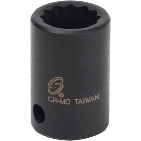 Sunex 314z 3/8-Inch Drive 7/16-Inch 12-Point SAE Standard Impact Socket