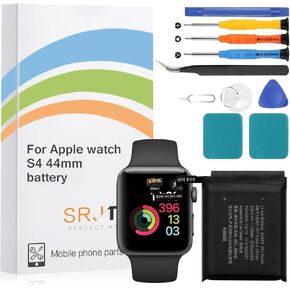 THIRDPOLE Battery Replacement for Apple Watch Series 4 40mm A2058 A1975 A1977 Standard Capacity Battery Include Complete Repair Tools kit