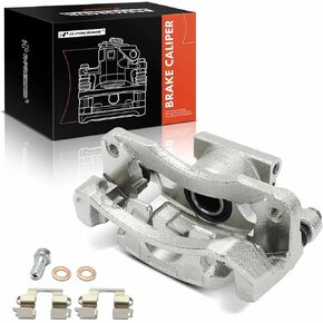 A-Premium Disc Brake Caliper Assembly with Bracket Compatible with Mitsubishi Eclipse 2006-2012 2.4L, Galant 2004-2012 2.4L - Rear Left Driver Side
