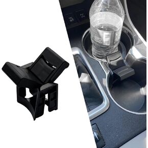Hawyet 1 PC Car Center Console Cup Holder Divider Replacement, Insert Waterproof Durable Vehicle Cup Divider Accessories, Compatible with 2014-2020 Highlander OEM #55618-0E220-C0 (Black #220)
