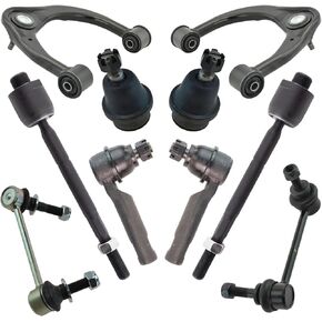 TRQ Steering & Suspension Kit Compatible with 2010-2018 Toyota 4Runner 2010-2014 FJ Cruiser