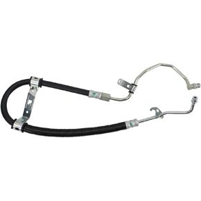 TRQ Power Steering Pressure Line Hose Assembly Compatible with 2003-2008 Ford F-150
