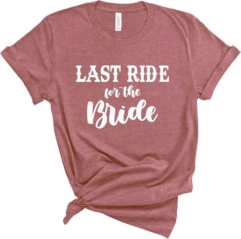Last Ride for The Bride Shirt. Cowgirl Bachelorette Party Shirts. Unisex T-Shirts for Bridesmaids. Western Bridesmaid Shirts. in Kuwait