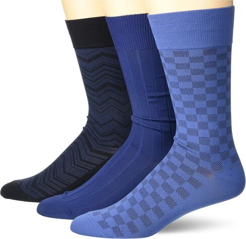 Perry Ellis Men's Portfolio Microfiber Luxury Socks, 3-Pack in Saudi Arabia