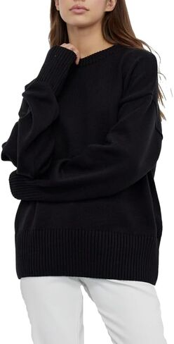 Women's Cute Crewneck Extra Soft Sweater Pullover Tops Sweaters in Saudi Arabia