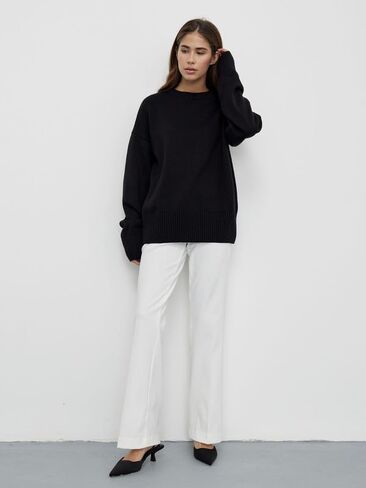 Women's Cute Crewneck Extra Soft Sweater Pullover Tops Sweaters in Saudi Arabia