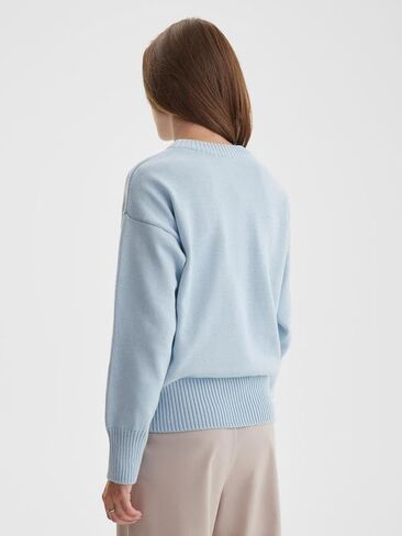 Women's Cute Crewneck Extra Soft Sweater Pullover Tops Sweaters in Saudi Arabia