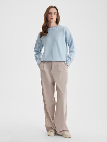 Women's Cute Crewneck Extra Soft Sweater Pullover Tops Sweaters in Saudi Arabia