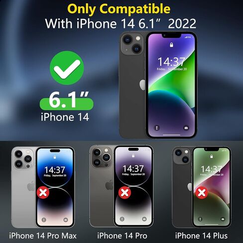 جراب SPIDERCASE مغناطيسي لهاتف iPhone 16 Pro مقاوم للماء، واقي عدسة مدمج للشاشة والكاميرا [IP68 تحت الماء] [مقاوم للصدمات من الدرجة العسكرية] جراب هاتف لحماية الجسم بالكامل، أسود/شفاف in Saudi Arabia
