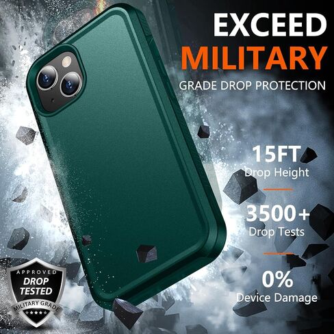 جراب SPIDERCASE مغناطيسي لهاتف iPhone 16 Pro مقاوم للماء، واقي عدسة مدمج للشاشة والكاميرا [IP68 تحت الماء] [مقاوم للصدمات من الدرجة العسكرية] جراب هاتف لحماية الجسم بالكامل، أسود/شفاف in Saudi Arabia