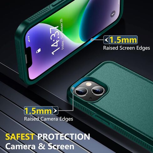 جراب SPIDERCASE مغناطيسي لهاتف iPhone 16 Pro مقاوم للماء، واقي عدسة مدمج للشاشة والكاميرا [IP68 تحت الماء] [مقاوم للصدمات من الدرجة العسكرية] جراب هاتف لحماية الجسم بالكامل، أسود/شفاف in Saudi Arabia