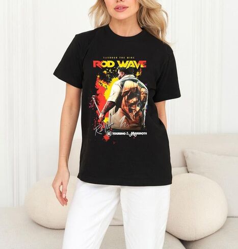 Men Rod Last Lap Tour Wave T-Shirt Retro Soft Cotton for Music Fans T-Shirts Short Sleeve Last Lap Retro T-Shirt Women in Saudi Arabia