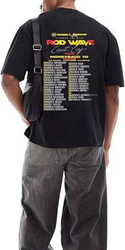 Men Rod Last Lap Tour Wave T-Shirt Retro Soft Cotton for Music Fans T-Shirts Short Sleeve Last Lap Retro T-Shirt Women in Saudi Arabia