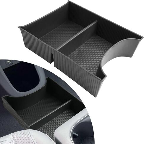 YEE PIN for 2024 2025 Hyundai Ioniq 5 Center Console Organizer for 2024 Hyundai Ioniq 5 Accessories 2022 2023 2024 2025 Hyundai Ioniq 5 Floor Organizer Ioniq 5 Organizer Ioniq 5 Tray Console Organizer in Kuwait