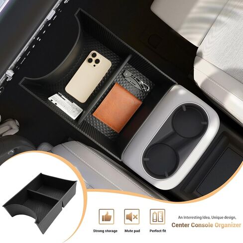 YEE PIN for 2024 2025 Hyundai Ioniq 5 Center Console Organizer for 2024 Hyundai Ioniq 5 Accessories 2022 2023 2024 2025 Hyundai Ioniq 5 Floor Organizer Ioniq 5 Organizer Ioniq 5 Tray Console Organizer in Kuwait