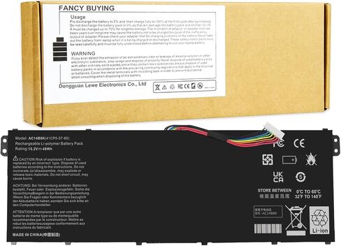 Fancy Buying 776622-001 Laptop Battery for HP Spare 728460-001 752237-001 15-f233WM 15-1272WM 15-F272WM LA04 LA04DF HSTNN-DB5M HSTNN-YB5M F3B96AA HSTNN-UB5M in Saudi Arabia