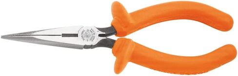 Klein Tools 2038EINS Long Nose Side Cutter Insulated Pliers with Slim Induction Hardened Cutting Knives for Long Life, 8-Inch in Kuwait