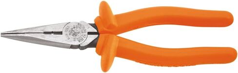 Klein Tools 2038EINS Long Nose Side Cutter Insulated Pliers with Slim Induction Hardened Cutting Knives for Long Life, 8-Inch in Kuwait