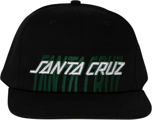 قبعة SANTA CRUZ بشريط ممتد غير منظم باللون الأسود/نظام التشغيل Forest OS للجنسين in Kuwait
