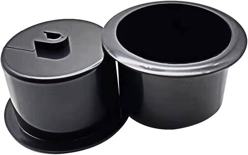2 Pcs Plastic Cup Holder Insert Recliner Handles Cup Holder Drink Can Holder Replacement Drop in Cup Holder for Sofa Couch Car Truck in Saudi Arabia