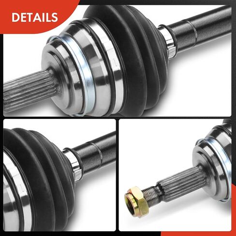 A-Premium CV Axle Shaft Assembly Compatible with Volkswagen Jetta 1980-1992, Golf 1985-1992, Scirocco, Rabbit, Rabbit Convertible, Rabbit Pickup, Front Left Driver Side, Replace# 171407271 in Saudi Arabia