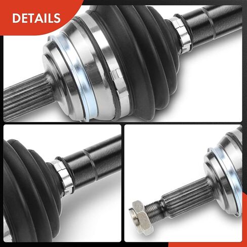 A-Premium CV Axle Shaft Assembly Compatible with Volkswagen Jetta 1980-1992, Golf 1985-1992, Scirocco, Rabbit, Rabbit Convertible, Rabbit Pickup, Front Left Driver Side, Replace# 171407271 in Saudi Arabia
