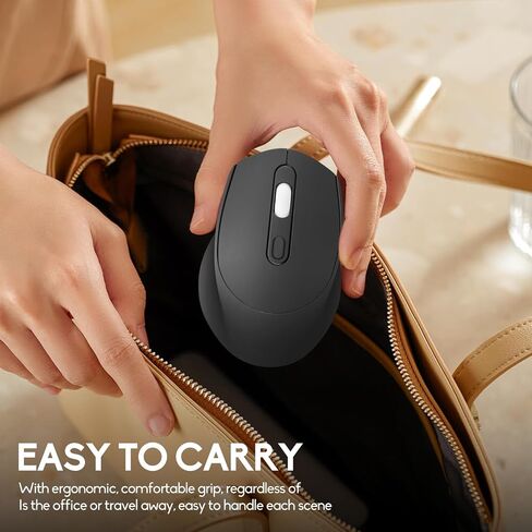 2 Pack Wireless Gradient Color Bluetooth Mouse,Dual Mode Rechargeable Silent Slim Laptop Mouse,Portable(BT5.2+USB Receiver) Computer Mice,for Laptop,Desktop,ipad Tablet,Phone,Mac (Gradient Purple) in Saudi Arabia