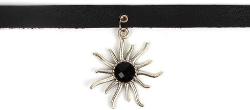 Black Heart Choker Necklace Punk Black PU Leather Choker Vintage Love Heart Pendant Day Collar Gothic Harajuku Jewelry Gifts in Kuwait