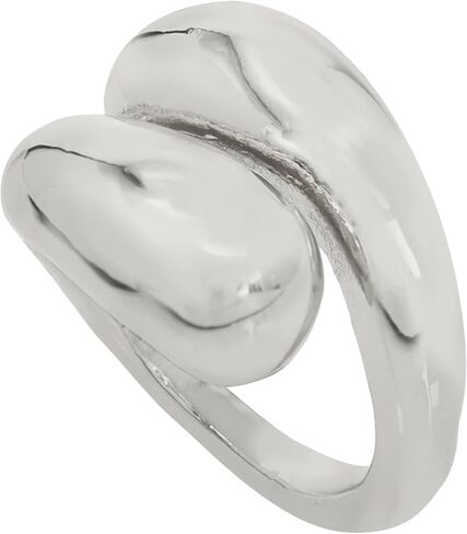 Robert Lee Morris Soho Womens Sculpted Bypass Cocktail Ring in Kuwait