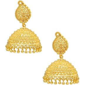 BodhaGold Plated Big Size Jhumkas for Women (SJ_1111)