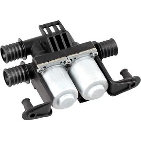 Heater Control Valve Solenoid Fit For BMW E60 E63 E64 E65 E66 525i 528i 535i 535i xDrive 535xi 545i 550i 645Ci 650i 745Li 745i 750Li 750i Alpina B7 M5 M6 Replace# 64116906652 64116931708