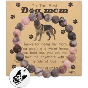 BLEOUK German shepherd dog mom Jewelry German shepherd Bracelet German shepherd Women Gifts German shepherd Lovers Gifts