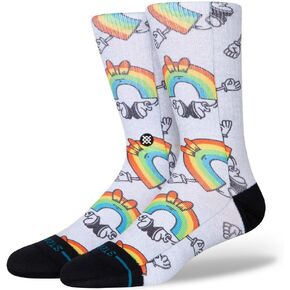 Stance Vibeon - Unisex Socks - Polyester-blend Fabrication - Anatomical Arch Support - Seamless Toe Design