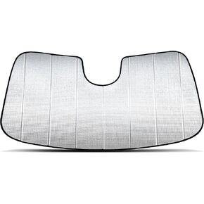 Custom Fit Windshield Foldable Sunshade for 2022 2023 2024 2025 BMW i4, Electric 4Dr Gran Coupe, Compact Block UV Rays Visor Protector Folding Insulation Accessories (Made in USA)