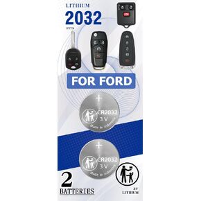 Key Fob Replacement Batteries for Ford F150 Escape Focus Explorer Fusion Expedition Taurus Fiesta Econoline Flex Edge Transit Mustang Ranger EcoSport for Lincoln Navigator MKS MKT MKX Remote Fobs
