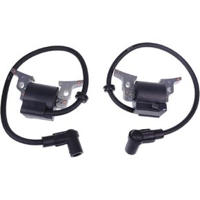 JZGRDN 2PCS Ignition Coil 0K63030SRV Compatible with Generac 005734 005735 0044511 0045823 0045831 0053081 GP1500 GP1750 Portable Generator